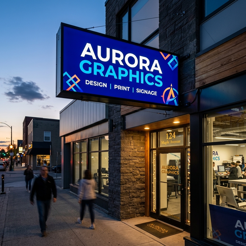 Translucent Lightbox Signs